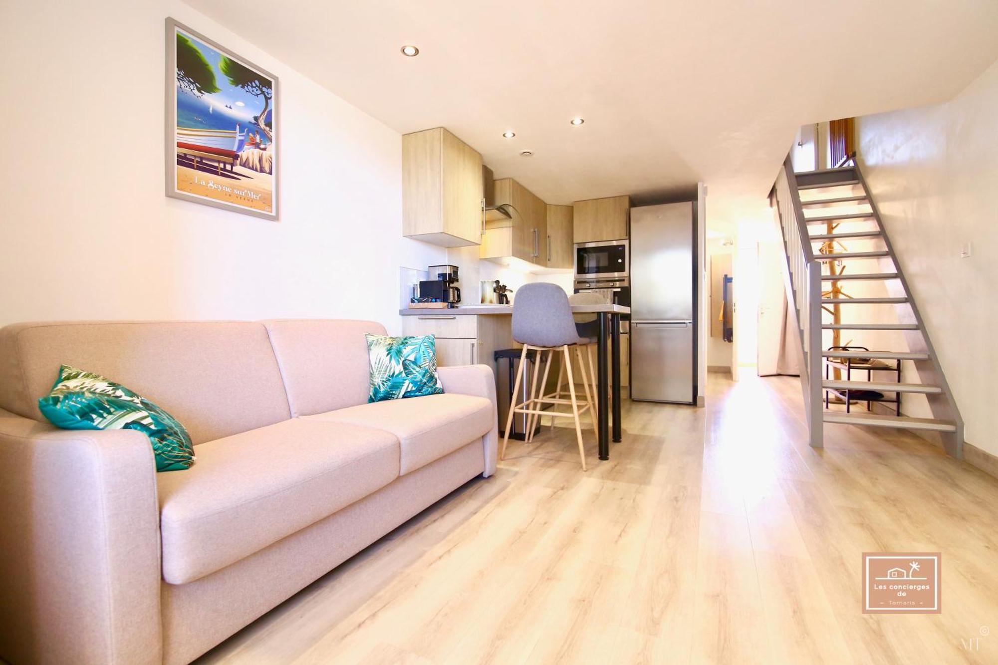 Super logement, 2 chambres, vue mer et piscine La Seyne-sur-Mer Extérieur photo