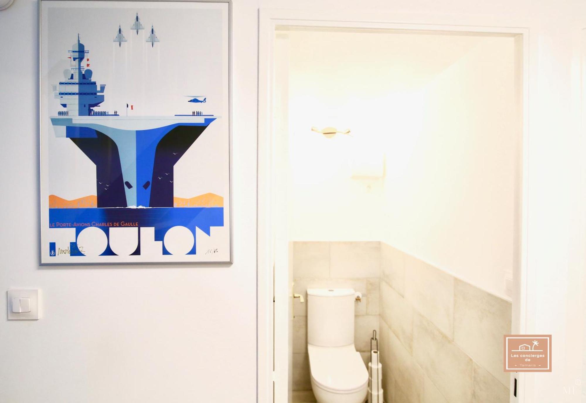 Super logement, 2 chambres, vue mer et piscine La Seyne-sur-Mer Extérieur photo
